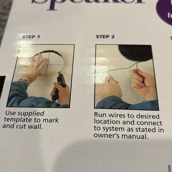 Radio Shack 2-Way Ceiling Speaker 5"1/4 Woofer, 40 Watts - Part 40-4091 - Picture 6 of 8